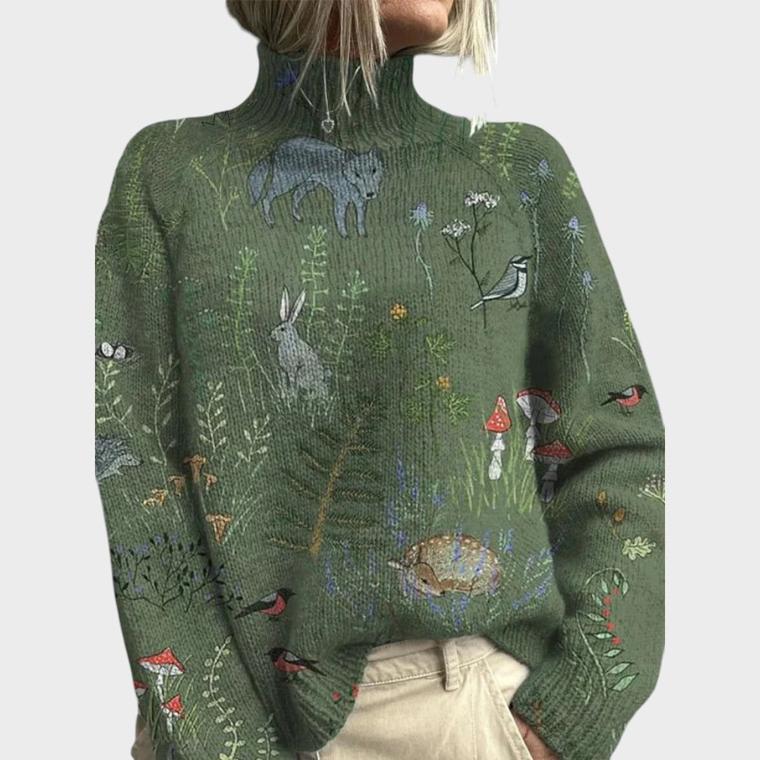Carol | High Neck Sweater