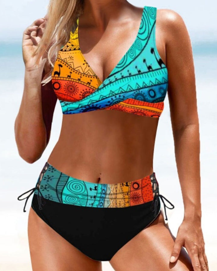 Eva - Colourful and Cheerful Bikini