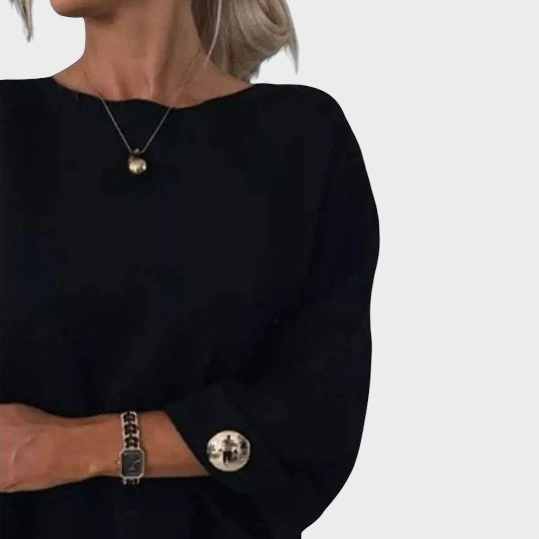 Adelaide | Knitted Sweater with Buttons