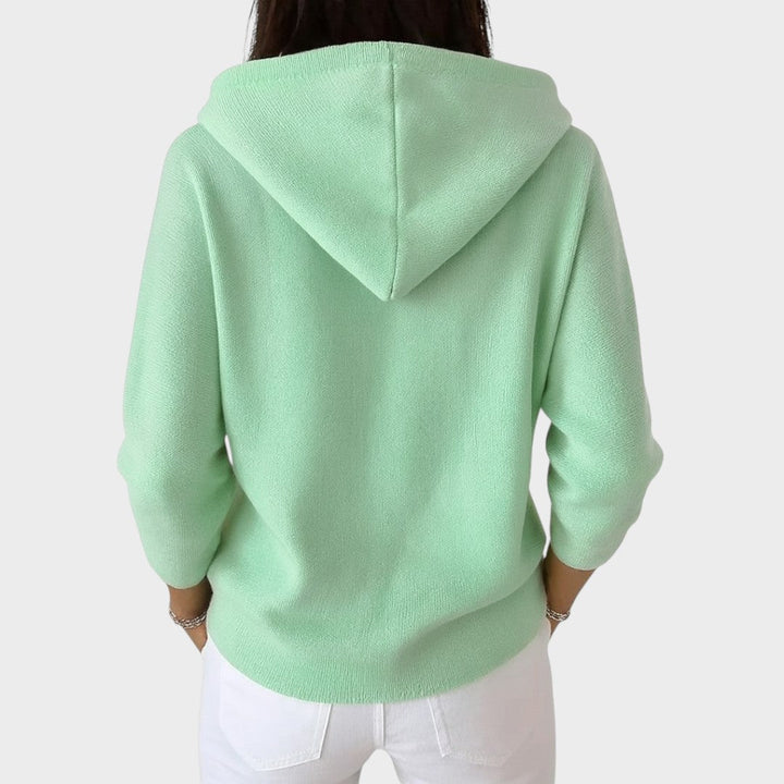 Naomi | Hooded Knit Cardigan
