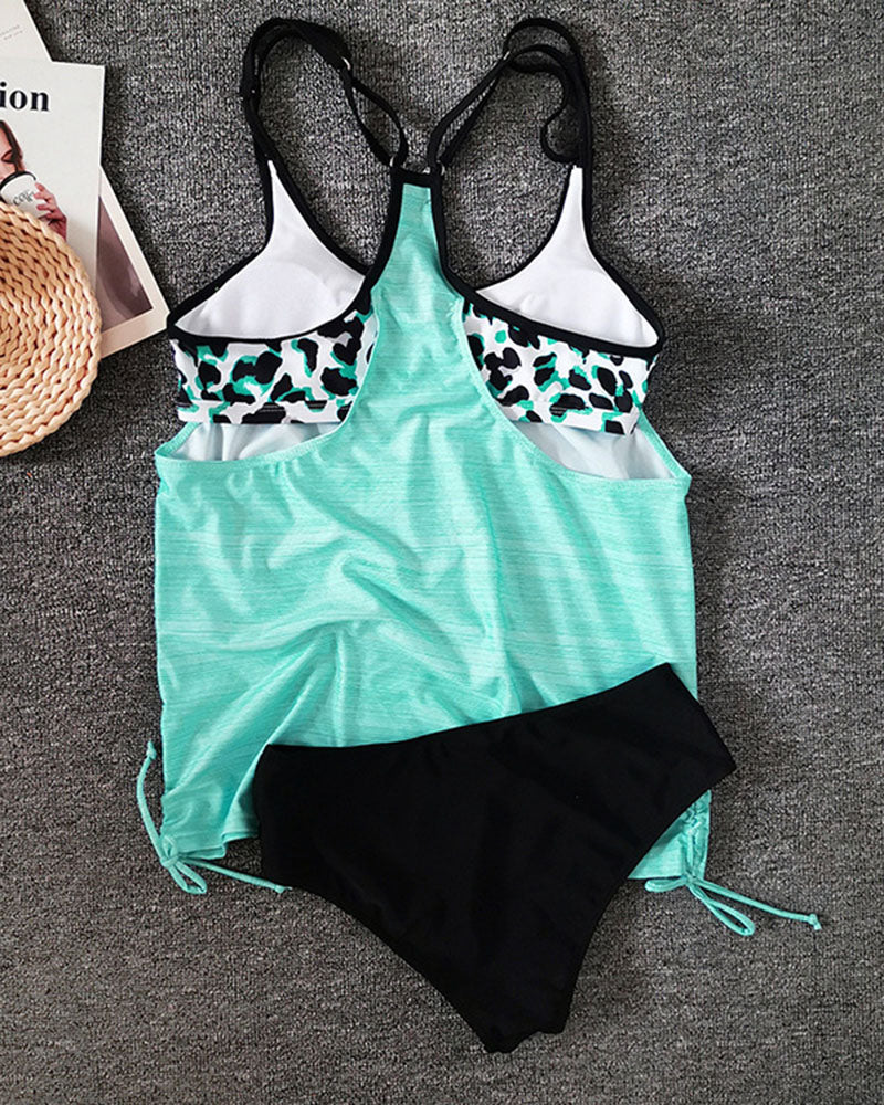 Augusta - Leopard Print Tankini