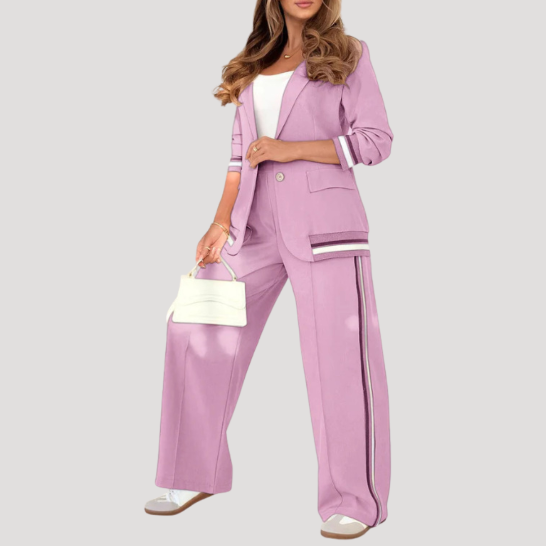 Women’s Smart Casual Two-Piece Suit Co-Ord Set