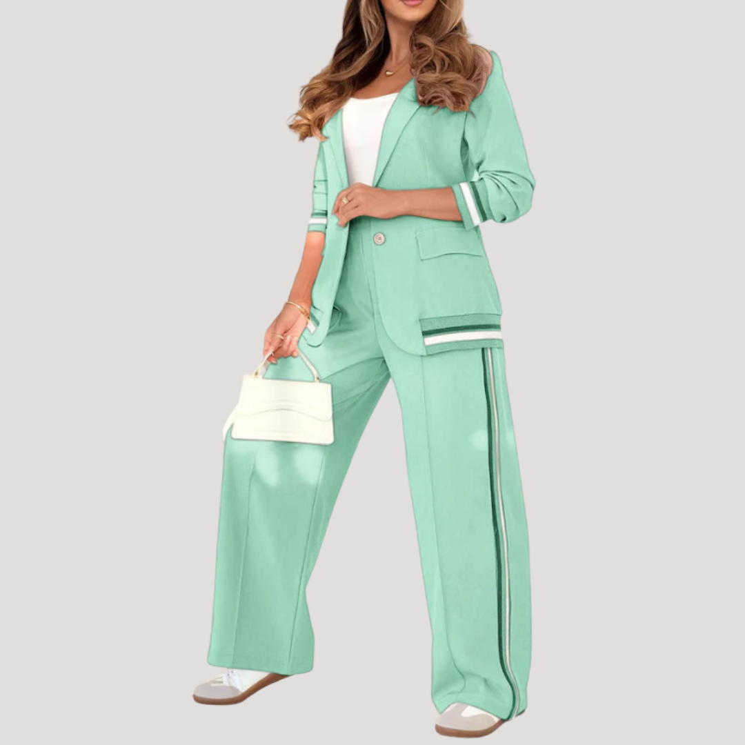 Women’s Smart Casual Two-Piece Suit Co-Ord Set