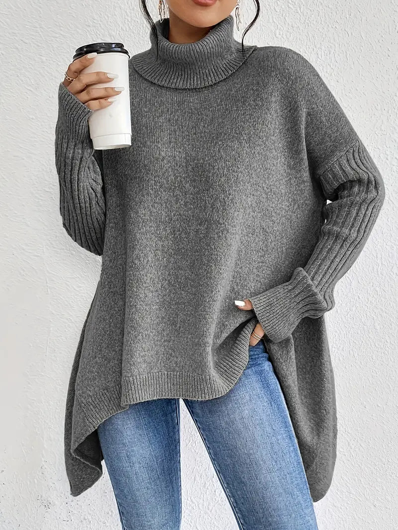 Paola - HIGH NECK MAXI JUMPER