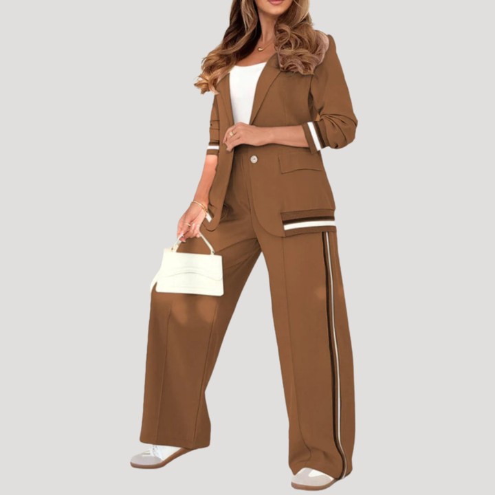 Women’s Smart Casual Two-Piece Suit Co-Ord Set