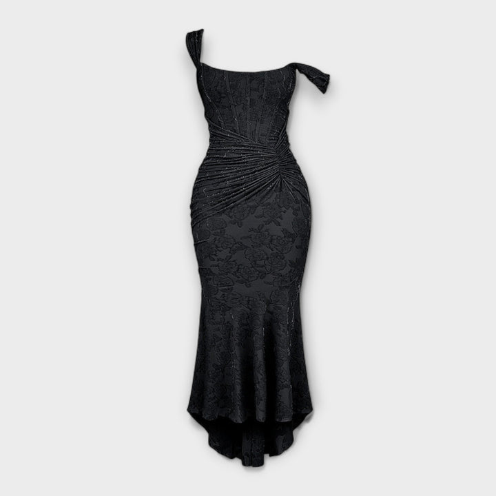 Renske - Elegant and Refined Dress with Corset