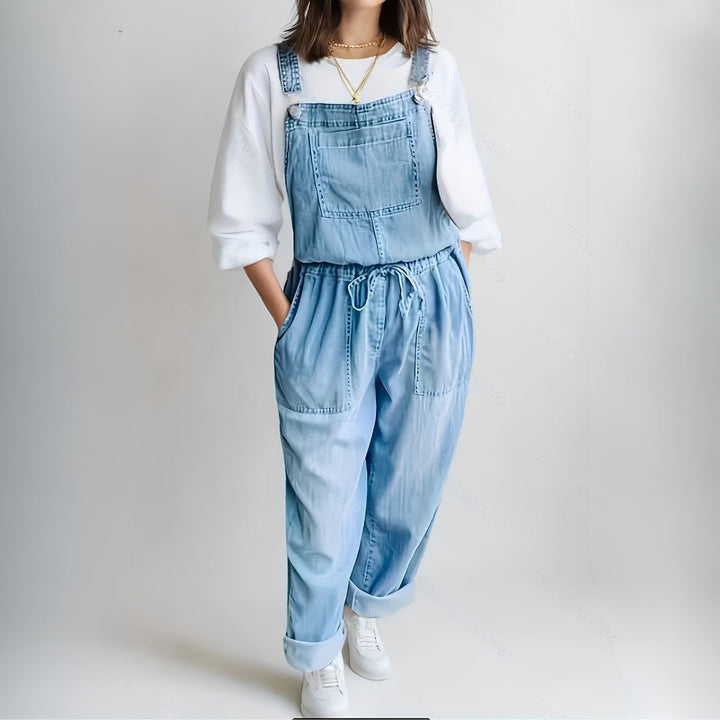 Hannah | Casual Denim Jumpsuit