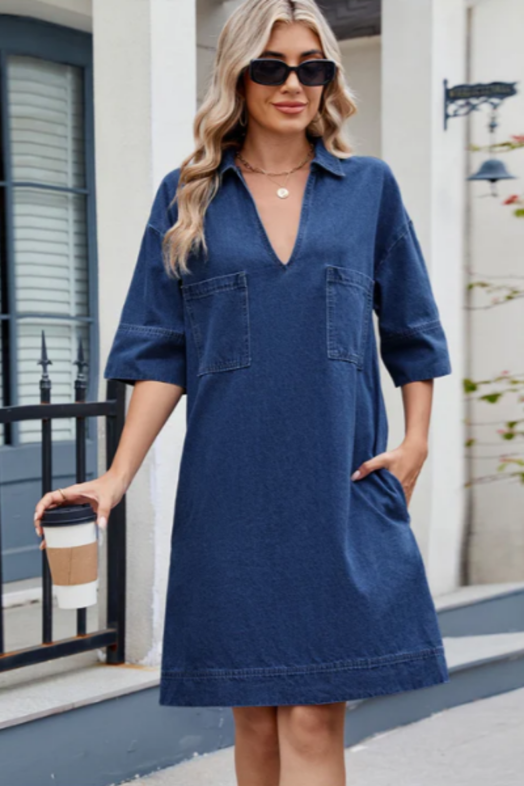 Rosie | Casual Denim Dress