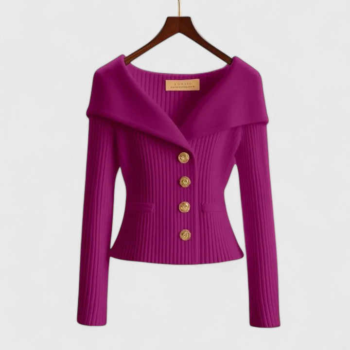 Clarisa | Elegant Knit Jacket for Stylish Appearances
