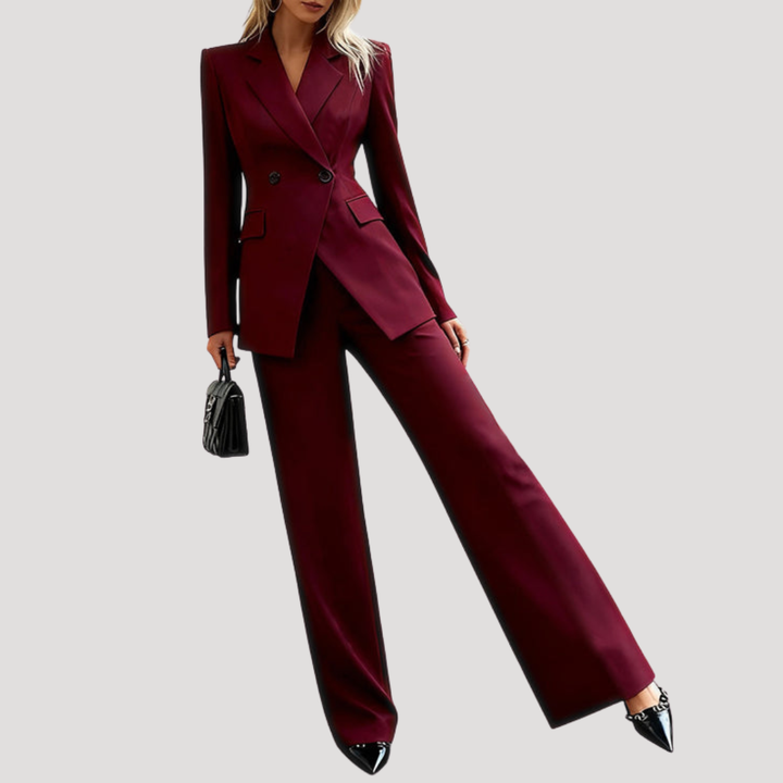 Women’s Elegant Tailored Trouser Work Suit