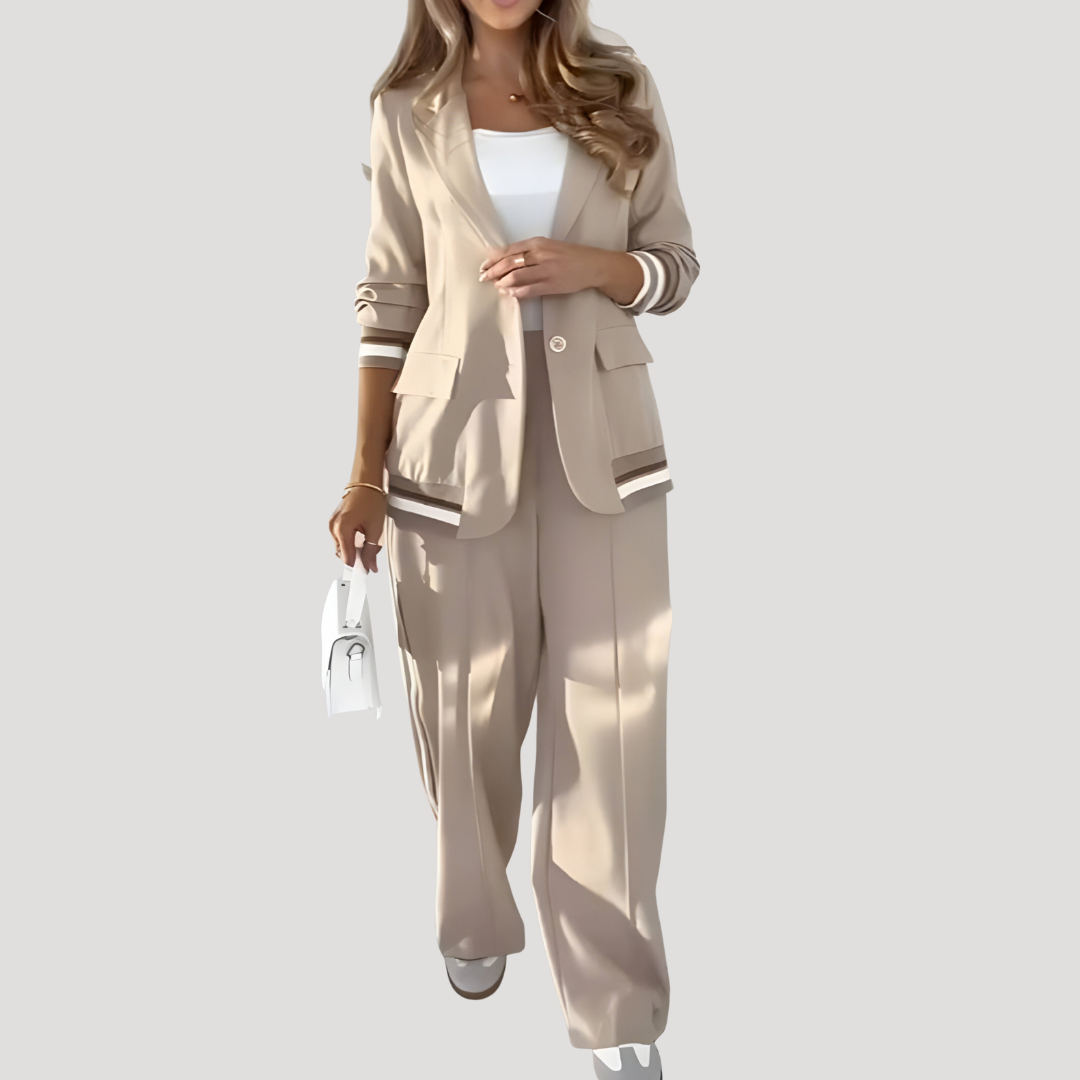 Women’s Smart Casual Two-Piece Suit Co-Ord Set
