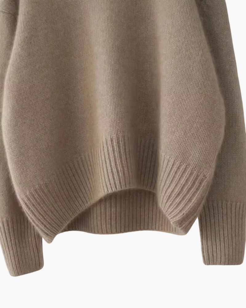 SOFT JUMPER WITH HIGH NECK