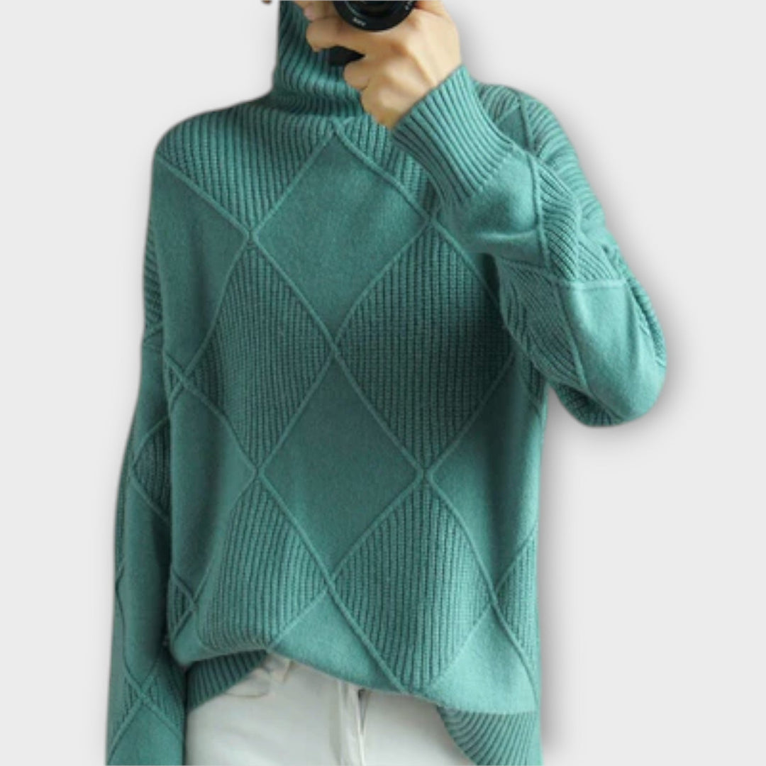 Melanie - Cosy Roll Neck Jumper