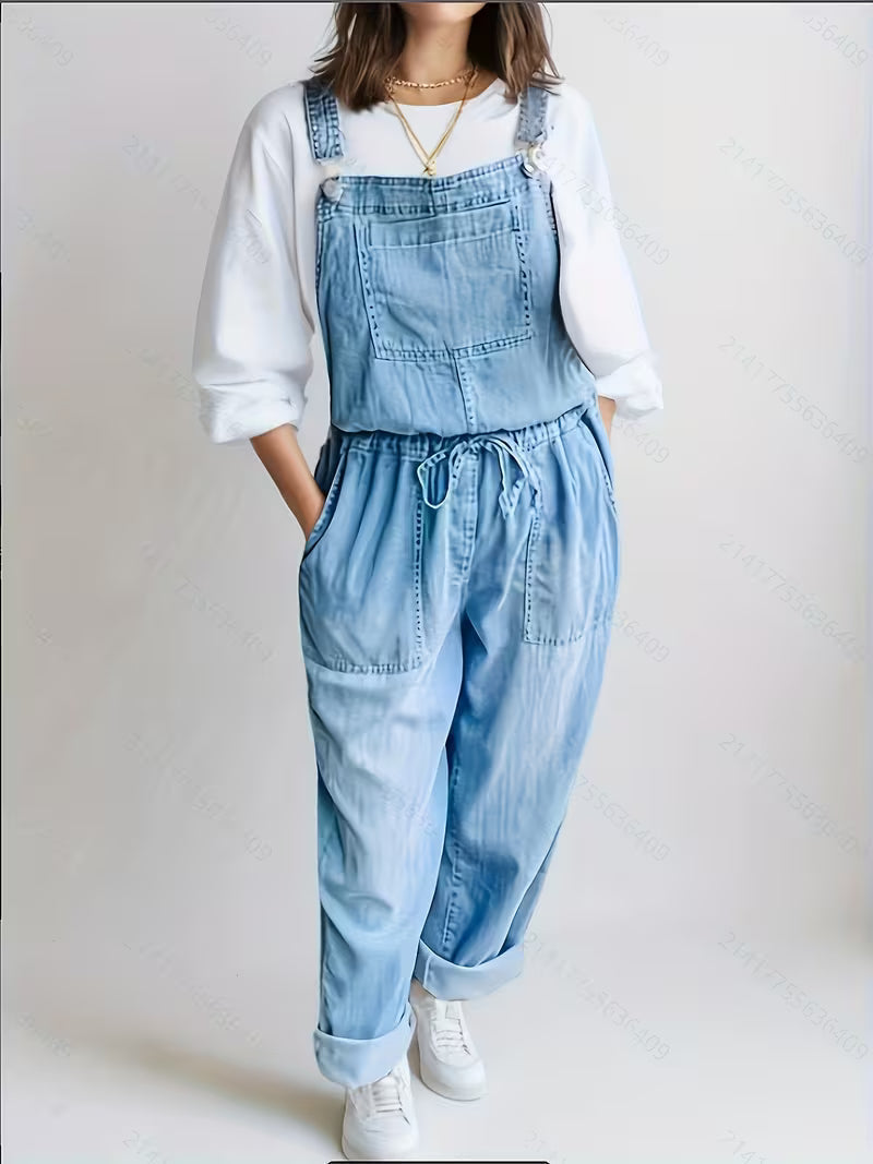 Hannah | Casual Denim Jumpsuit