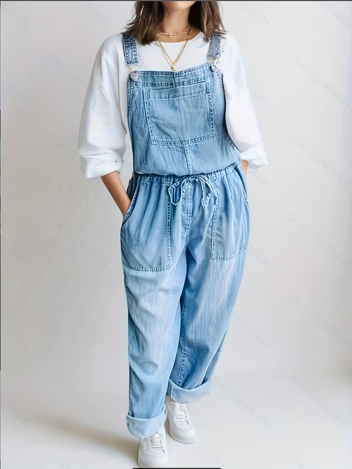 Hannah | Casual Denim Jumpsuit