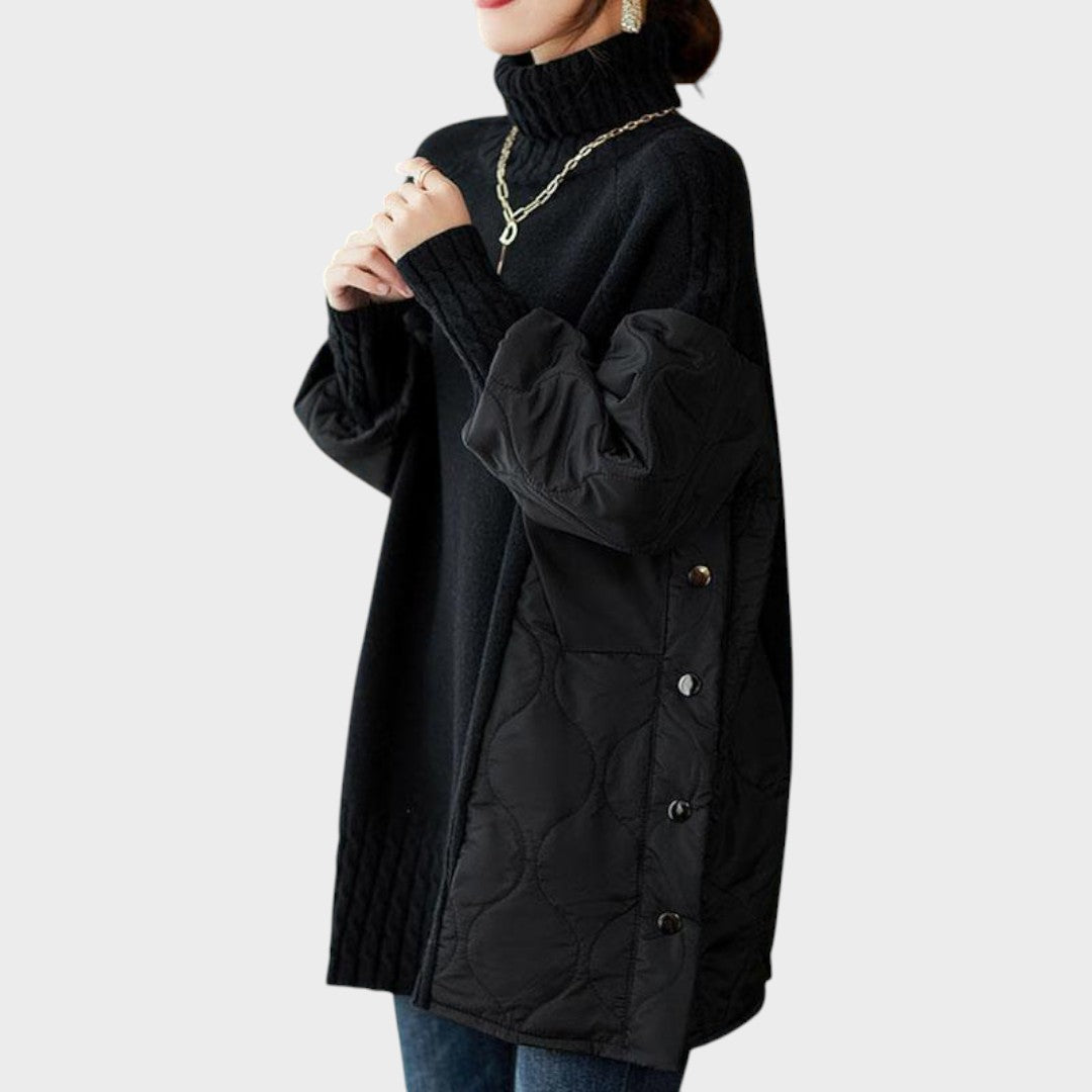 Sarah | Oversized High Neck Jumper