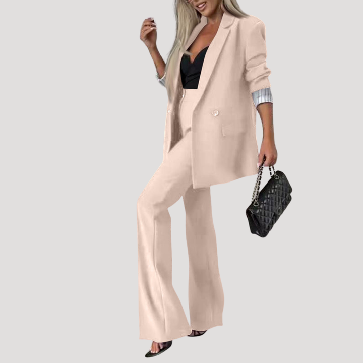 Women’s Elegant Tailored Smart Casual Trouser Suit
