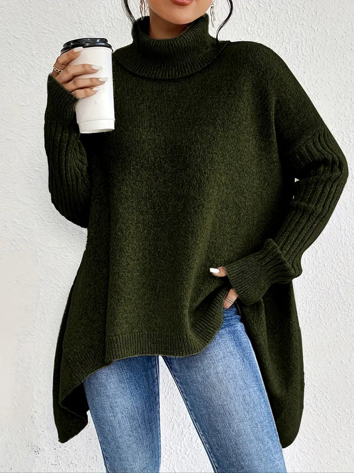 Paola - HIGH NECK MAXI JUMPER