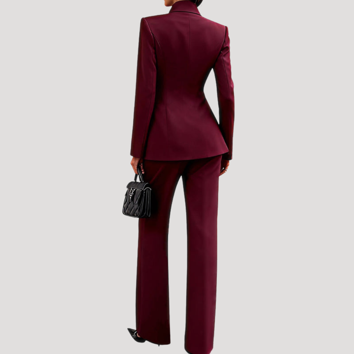 Women’s Elegant Tailored Trouser Work Suit
