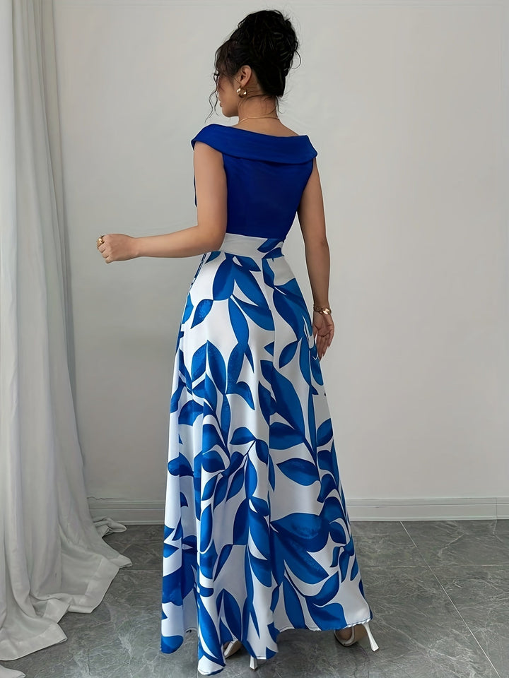 Wedding Guest A-Line Maxi Dress