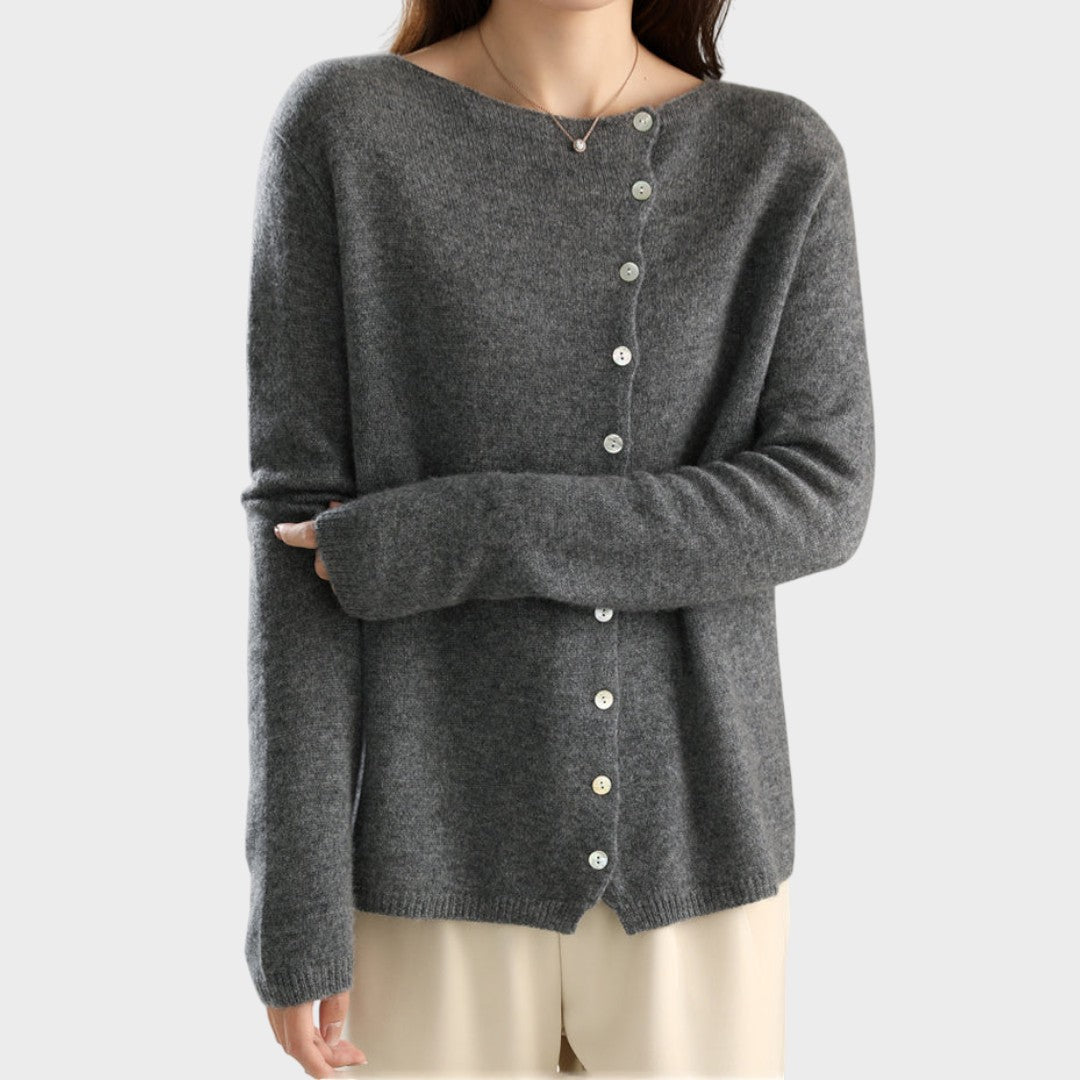 Vera | Buttoned Knit Cardigan