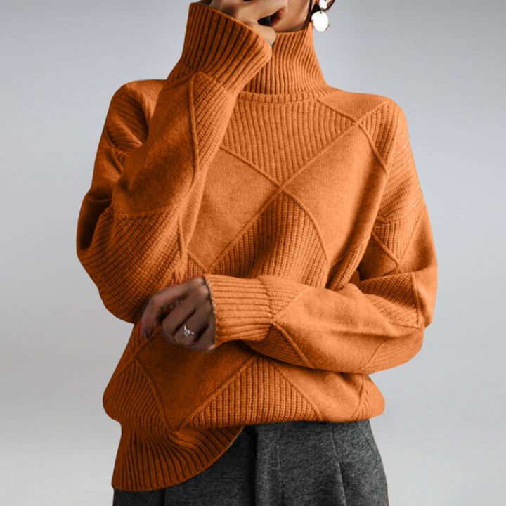 Darcy - Oversized High Neck Sweater