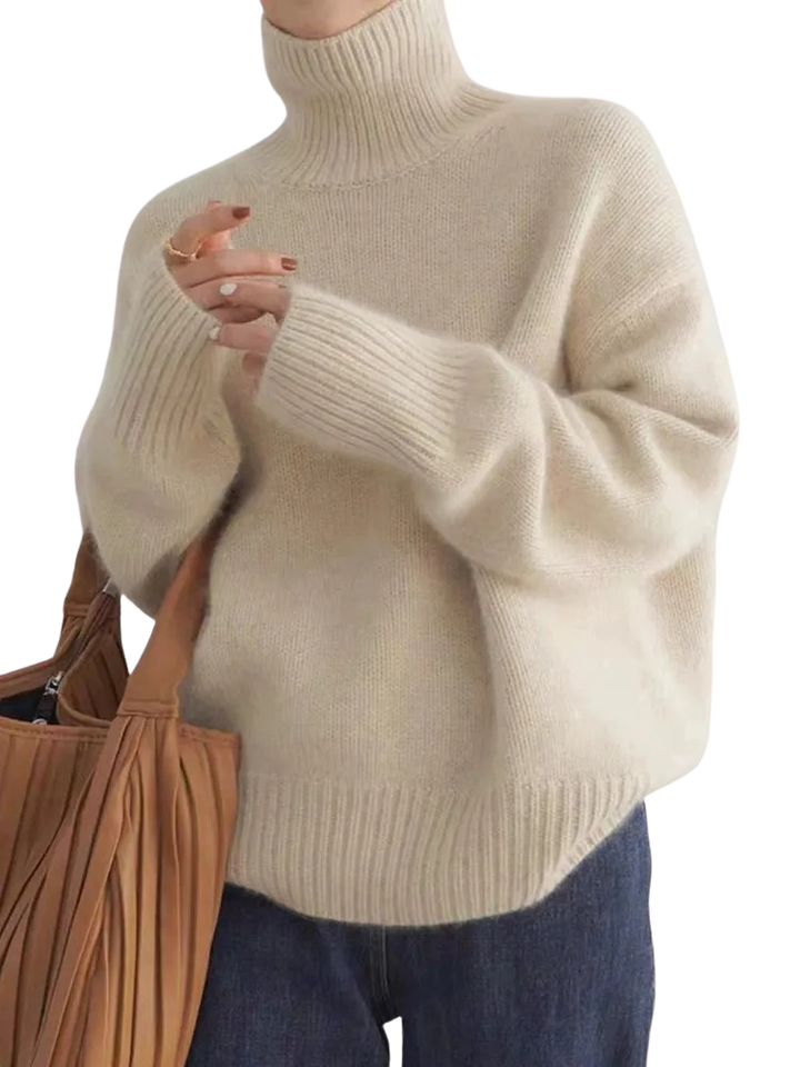 MIA - HIGH NECK CASHMERE JUMPER