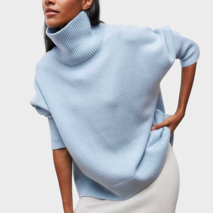 Suzana | Oversized High Neck Sweater