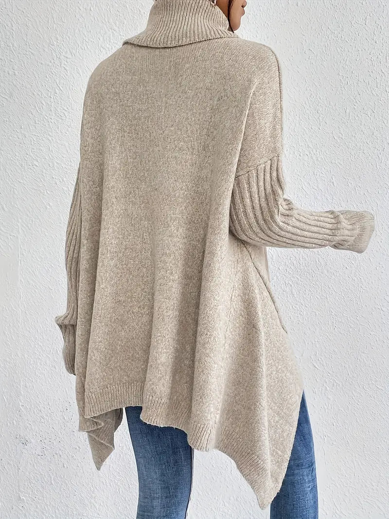 Paola - HIGH NECK MAXI JUMPER