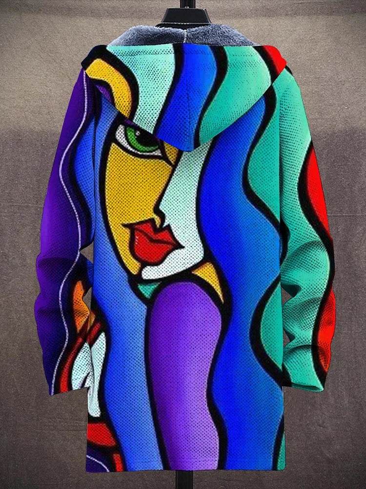 Samira – Art-Inspired Luxurious Cardigan