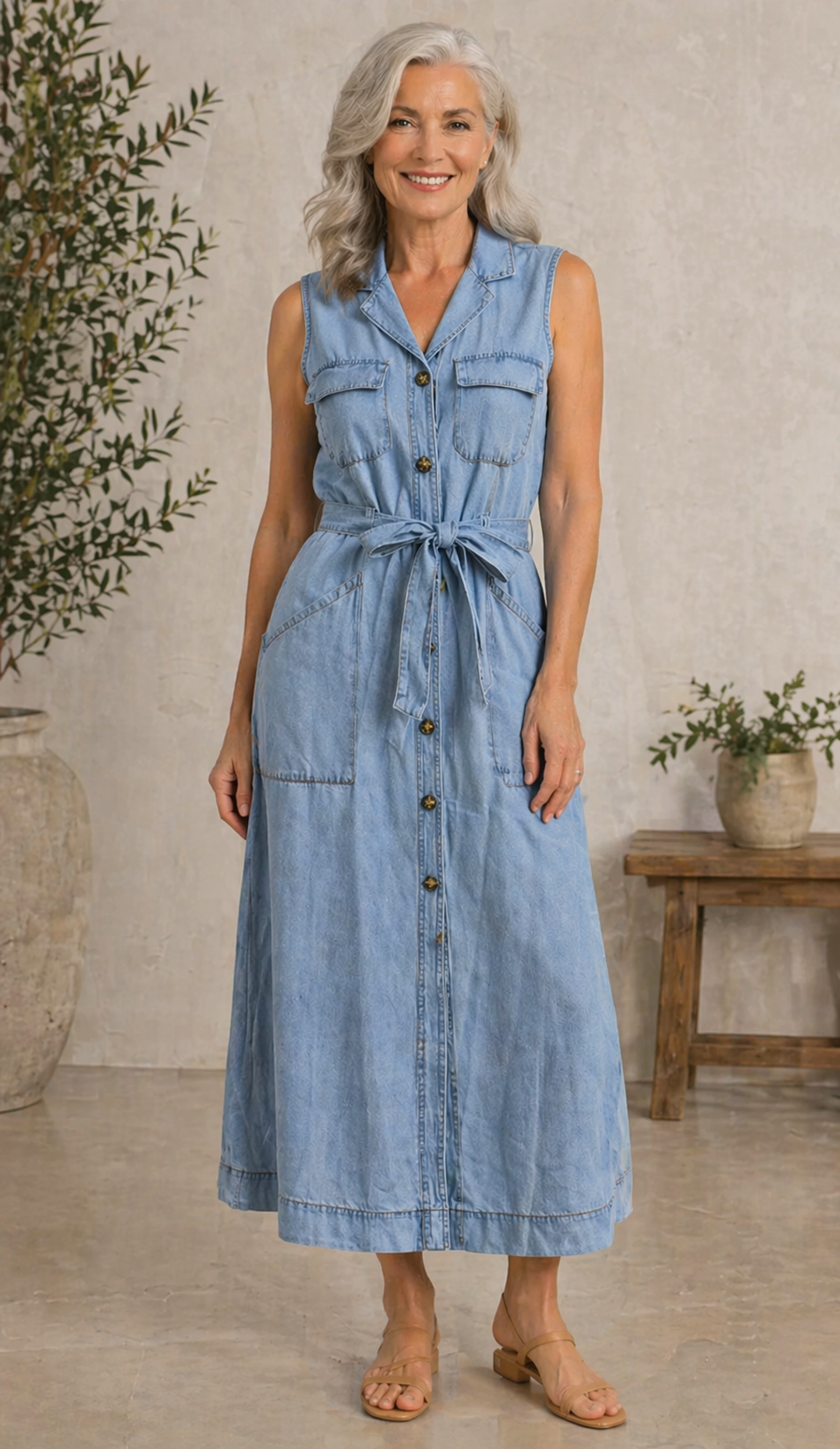 Matilda | Denim Dress