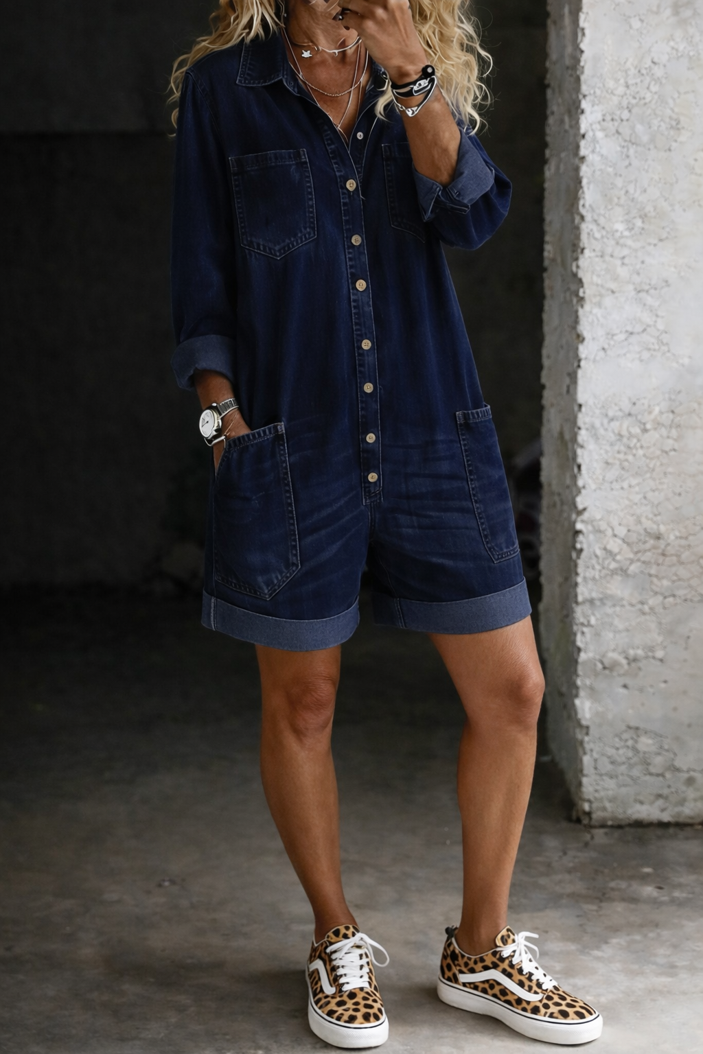 Beatrice | Casual Shorts Jumpsuit