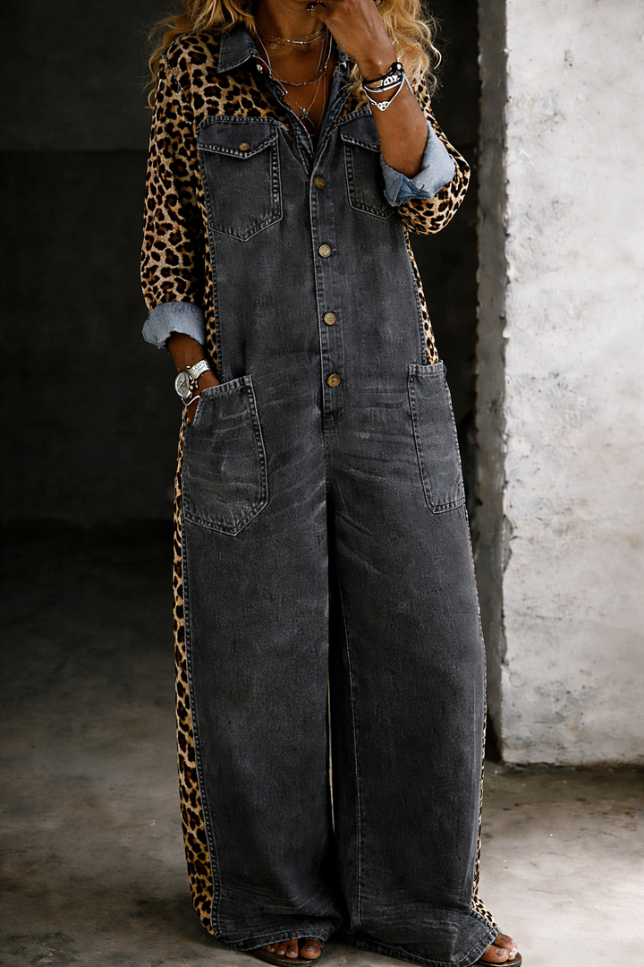 Millie | Denim Jumpsuit