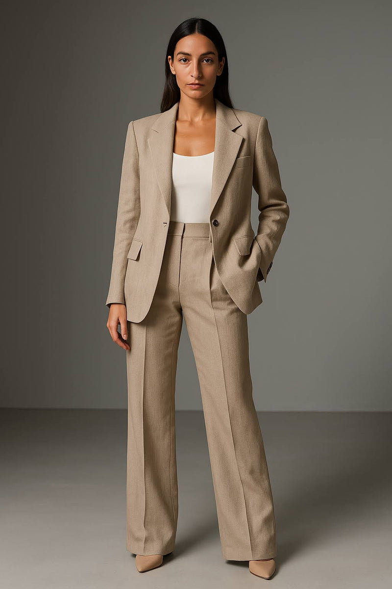 Classic Women's Blazer and Trousers Set