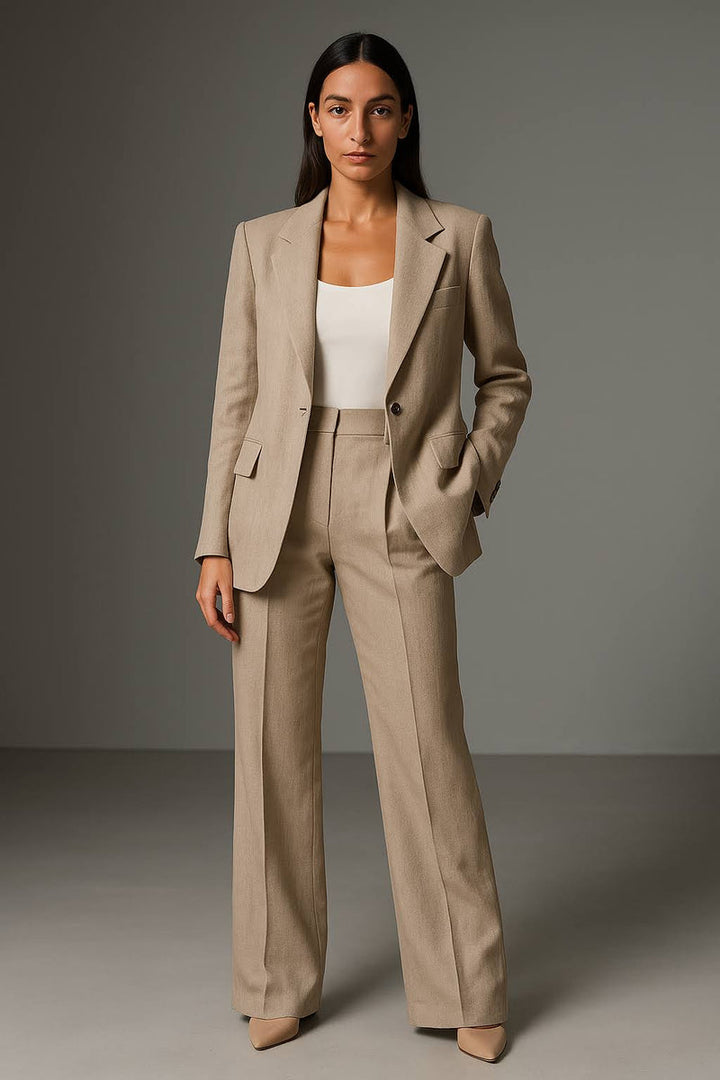 Classic Women's Blazer and Trousers Set