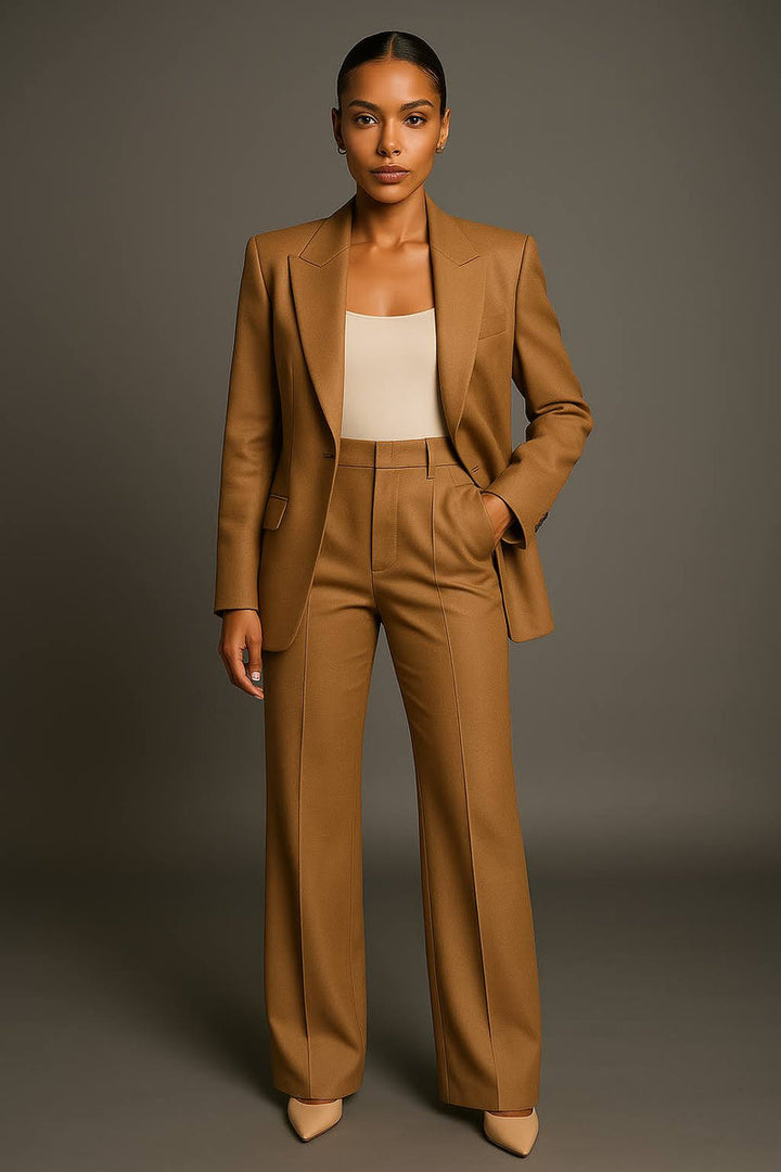 Classic Women's Blazer and Trousers Set