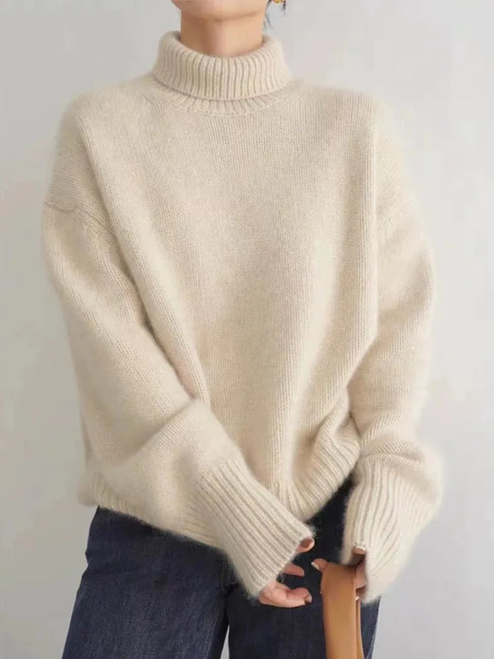 MIA - HIGH NECK CASHMERE JUMPER