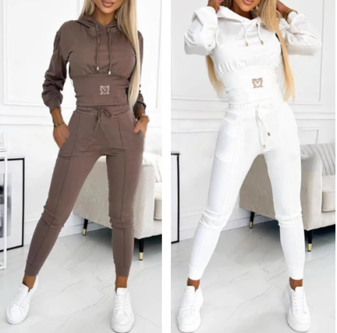 Women’s Hooded Tracksuit Set
