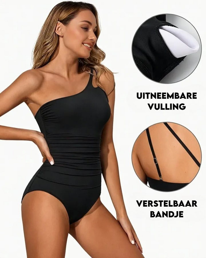 Francisca - One-Shoulder Swimsuit