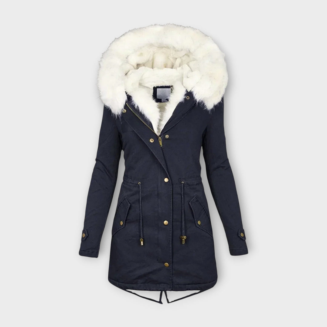 Ivara - Waterproof Winter Jacket with Faux Fur Lining