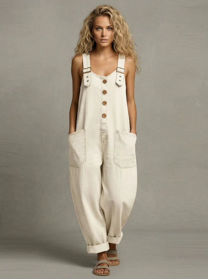 Harriet | Stylish Denim Jumpsuit with Pockets