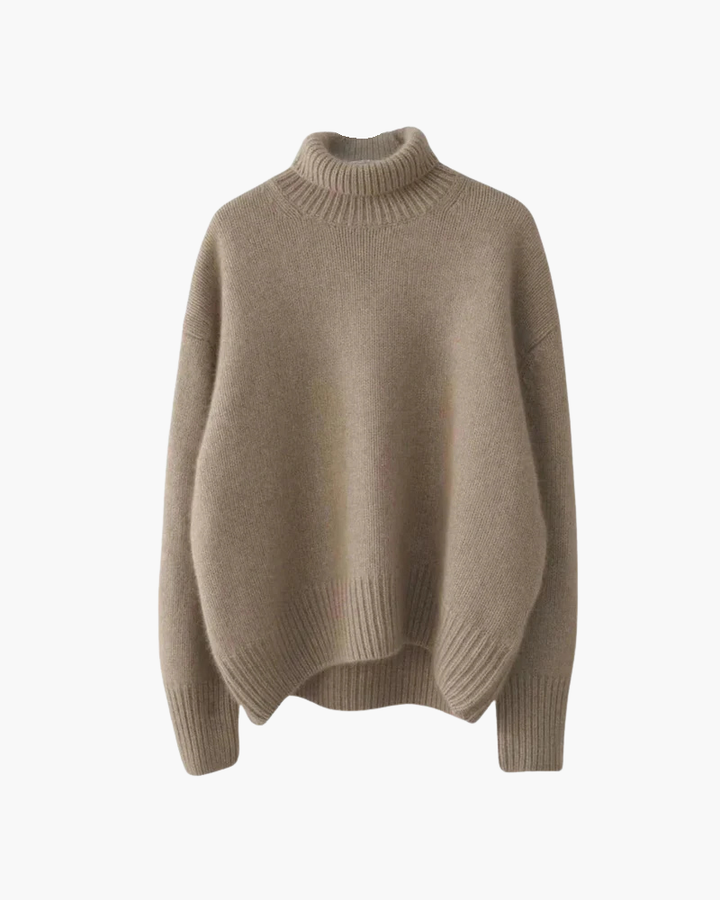 SOFT JUMPER WITH HIGH NECK
