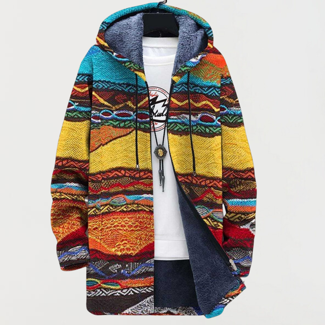 Noel | Sweatshirt with Tribal Art