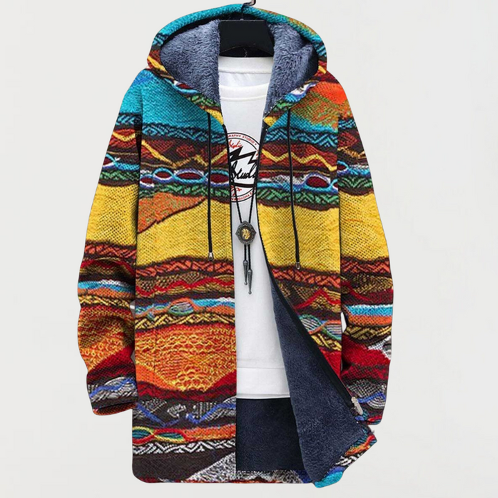 Noel | Sweatshirt with Tribal Art