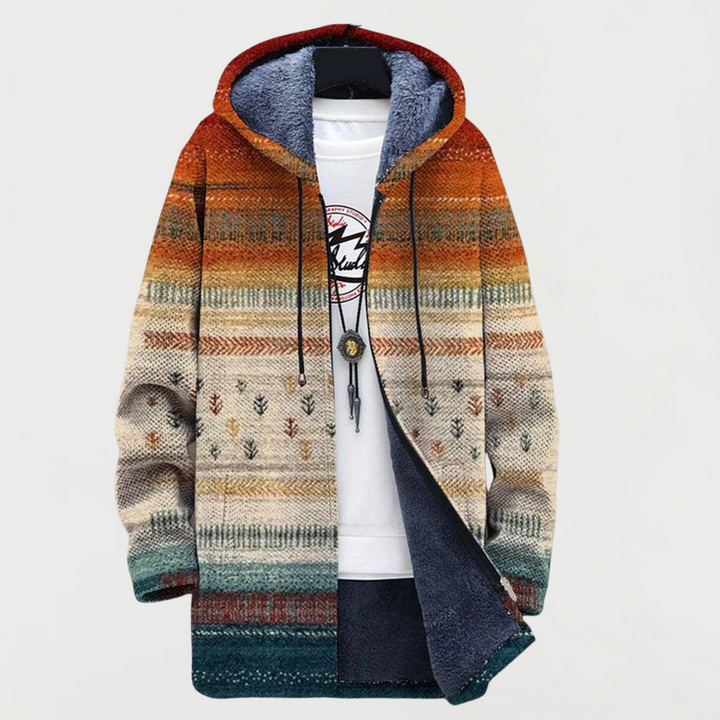 Rowan | Autumn Striped Coat