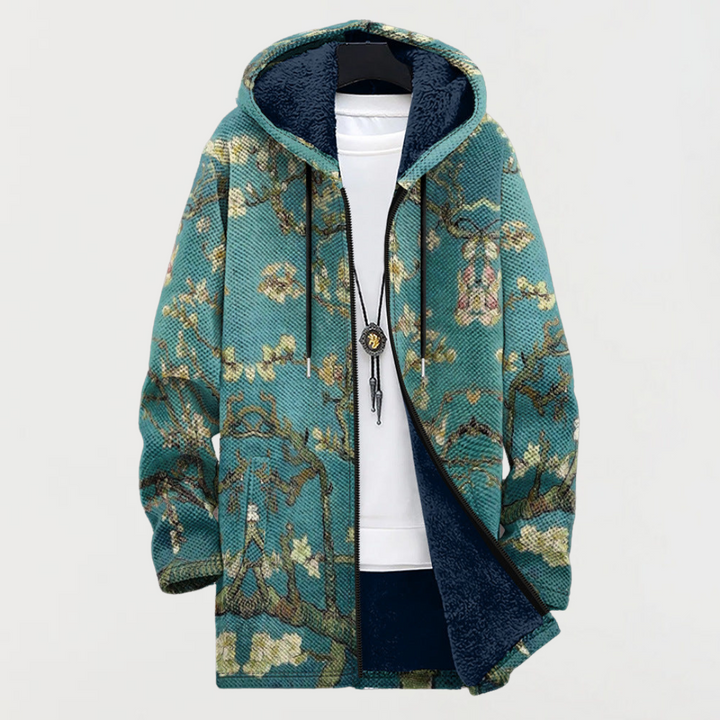 Robin | Artistic Floral Design Coat