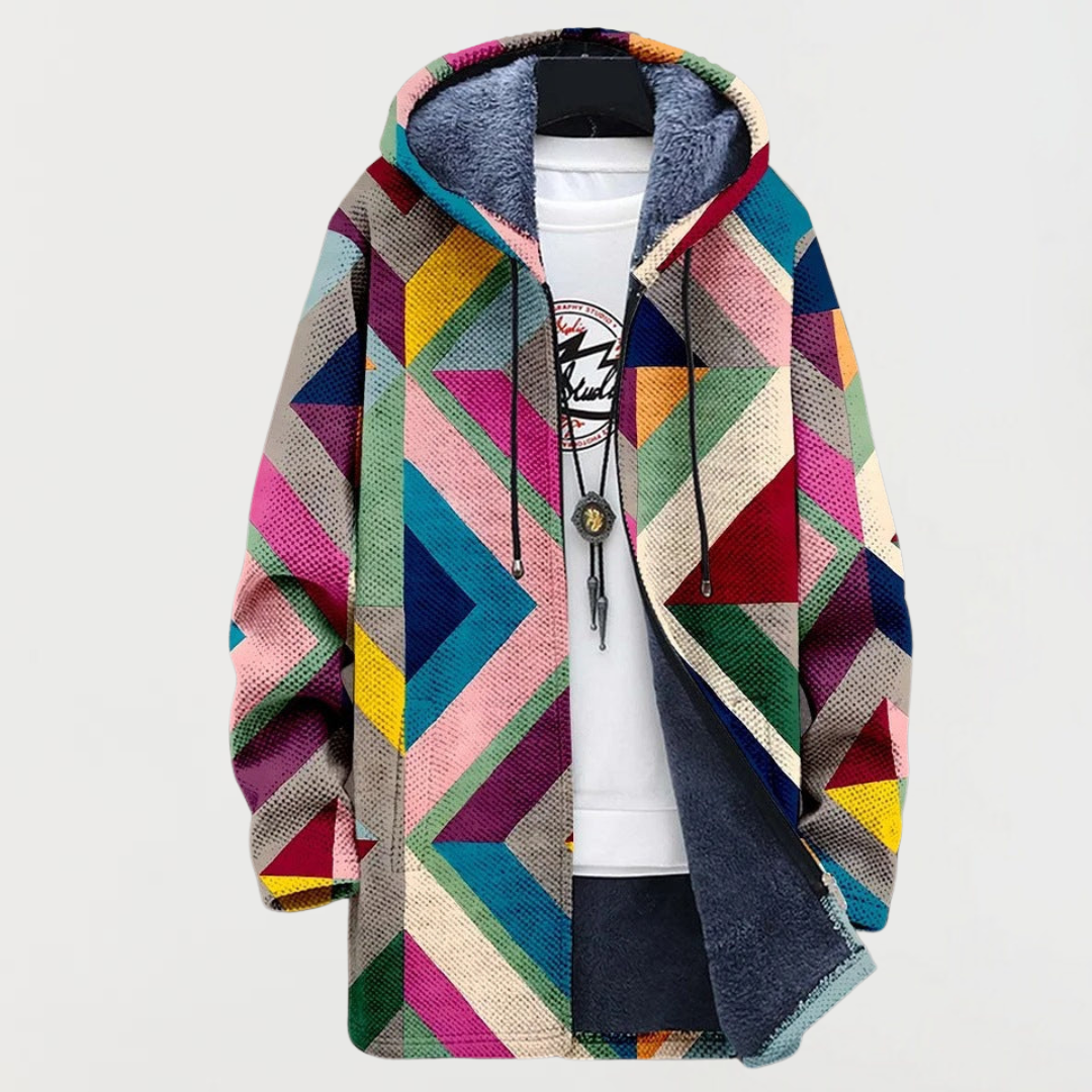 Marlow | Sweatshirt with Geometric Pattern