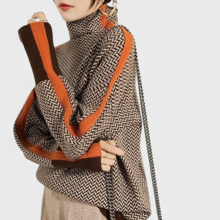 Eleanor - High Neck Sweater