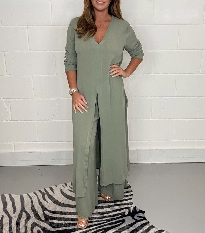 Casual Longline Co-Ord Set