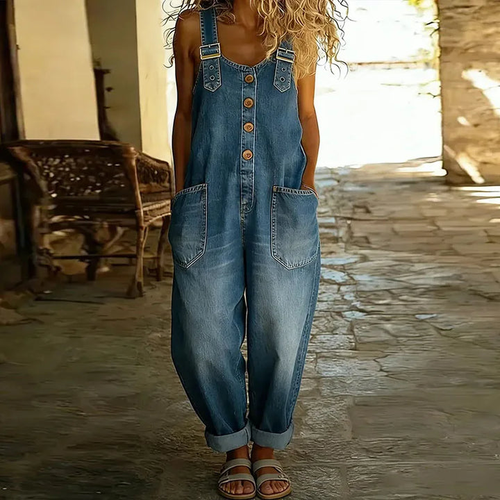 Layla | Vintage Soft Cotton Denim-Look Set